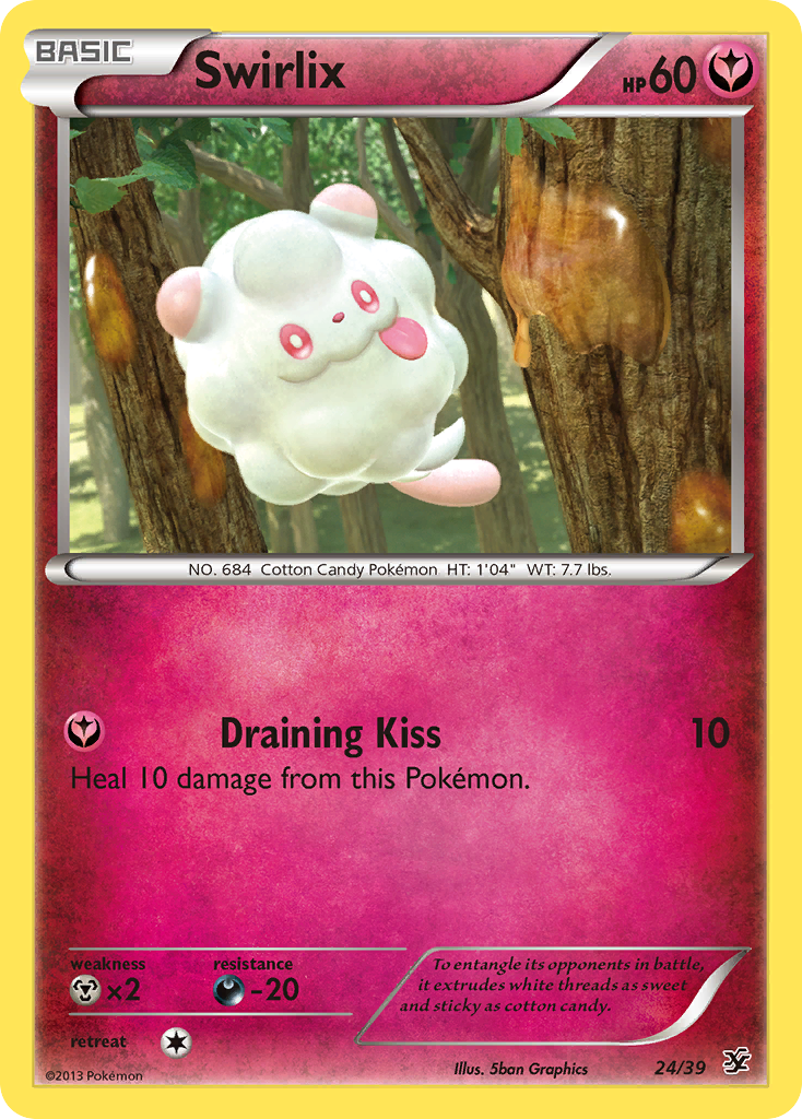 Swirlix (24/39) [XY: Kalos Starter Set] | Eastridge Sports Cards & Games