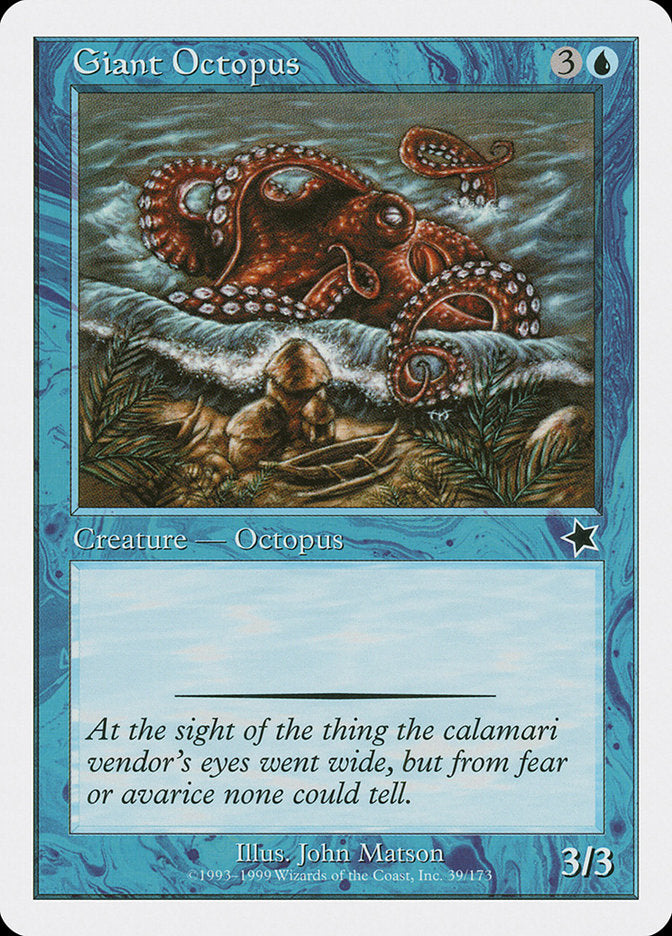 Giant Octopus [Starter 1999] | Eastridge Sports Cards & Games