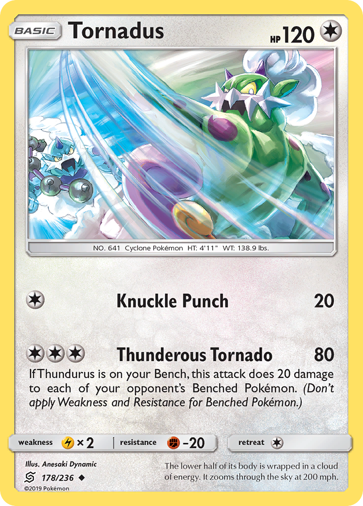 Tornadus (178/236) [Sun & Moon: Unified Minds] | Eastridge Sports Cards & Games