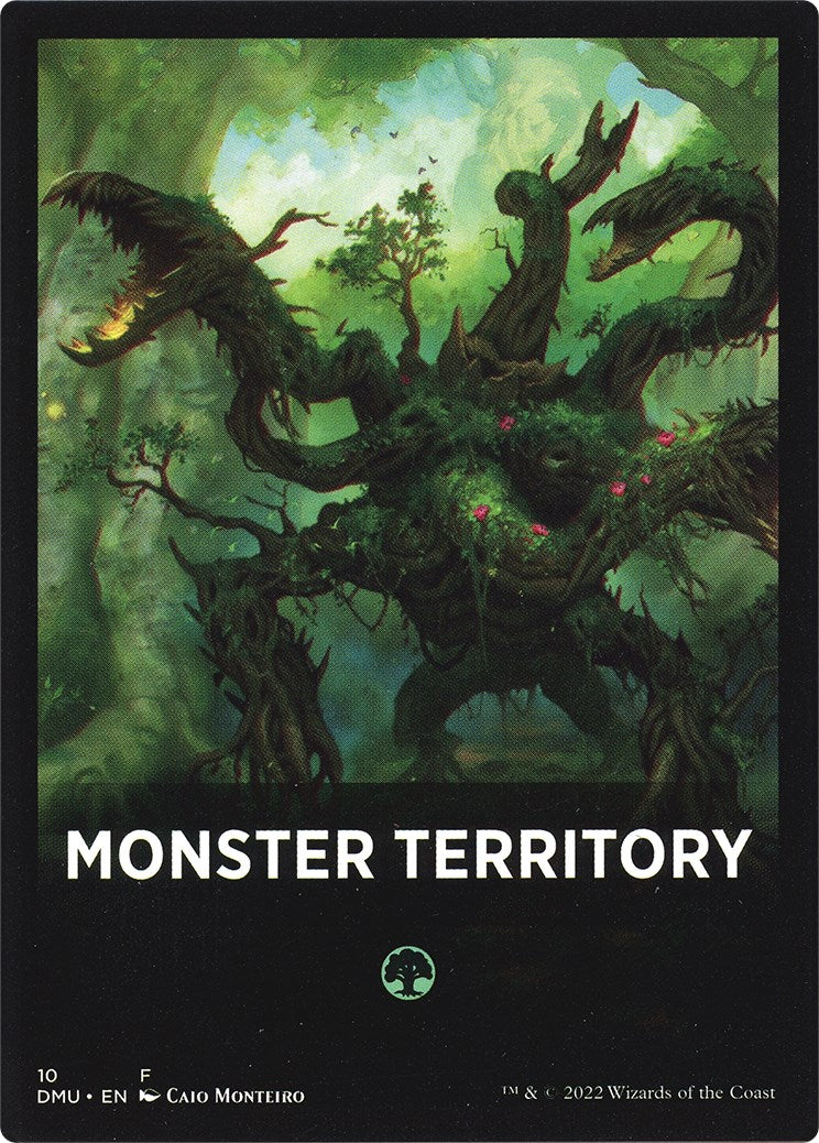 Monster Territory Theme Card [Dominaria United Tokens] | Eastridge Sports Cards & Games