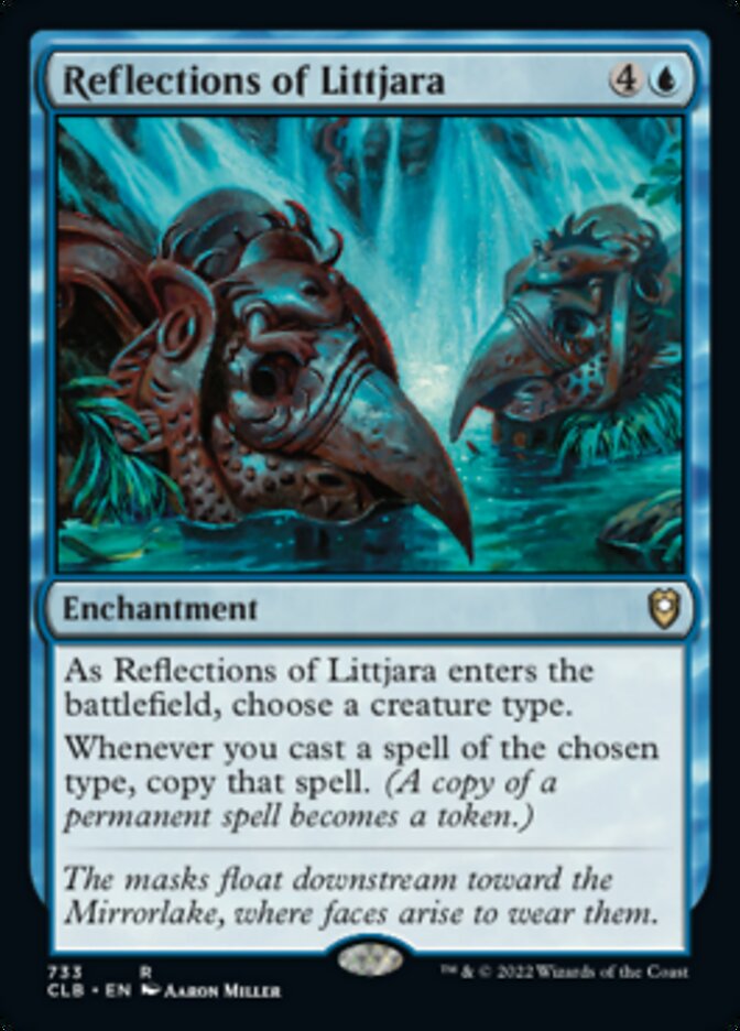 Reflections of Littjara [Commander Legends: Battle for Baldur's Gate] | Eastridge Sports Cards & Games