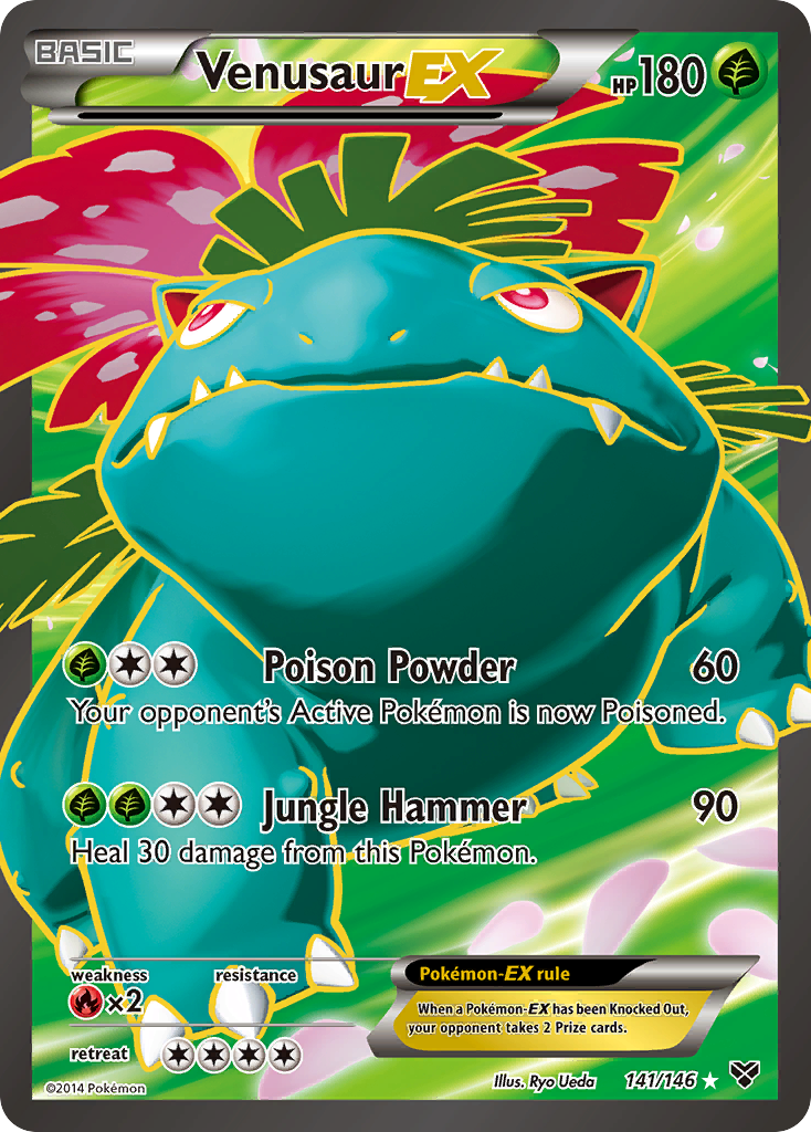 Venusaur EX (141/146) [XY: Base Set] | Eastridge Sports Cards & Games