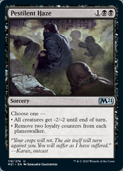 Pestilent Haze [Core Set 2021] | Eastridge Sports Cards & Games