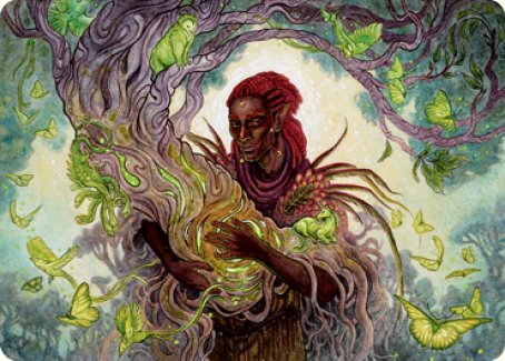 Circle of Dreams Druid Art Card [Dungeons & Dragons: Adventures in the Forgotten Realms Art Series] | Eastridge Sports Cards & Games