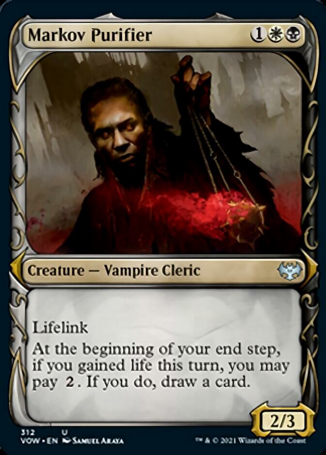 Markov Purifier (Showcase Fang Frame) [Innistrad: Crimson Vow] | Eastridge Sports Cards & Games