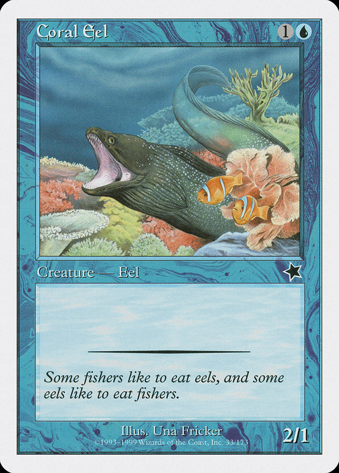 Coral Eel [Starter 1999] | Eastridge Sports Cards & Games