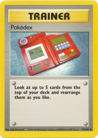 Pokedex (87/102) [Base Set Unlimited] | Eastridge Sports Cards & Games