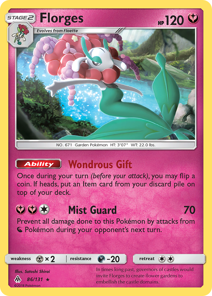 Florges (86/131) [Sun & Moon: Forbidden Light] | Eastridge Sports Cards & Games