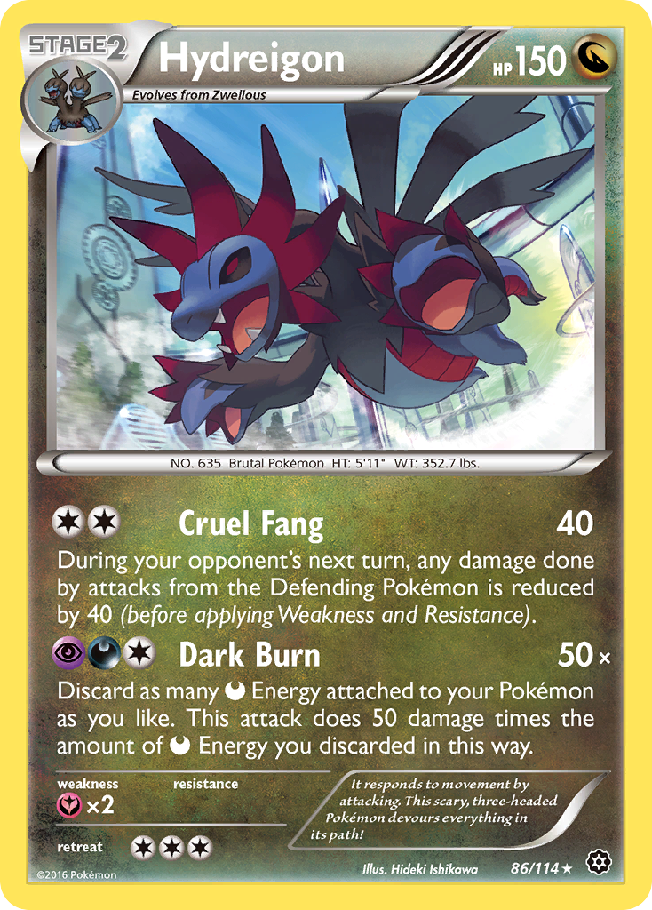 Hydreigon (86/114) [XY: Steam Siege] | Eastridge Sports Cards & Games