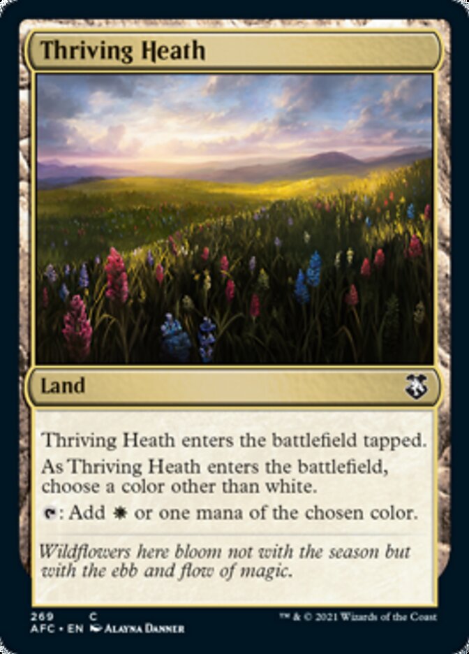 Thriving Heath [Dungeons & Dragons: Adventures in the Forgotten Realms Commander] | Eastridge Sports Cards & Games