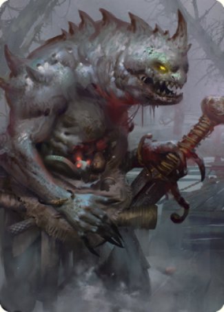 Gray Slaad Art Card [Commander Legends: Battle for Baldur's Gate Art Series] | Eastridge Sports Cards & Games