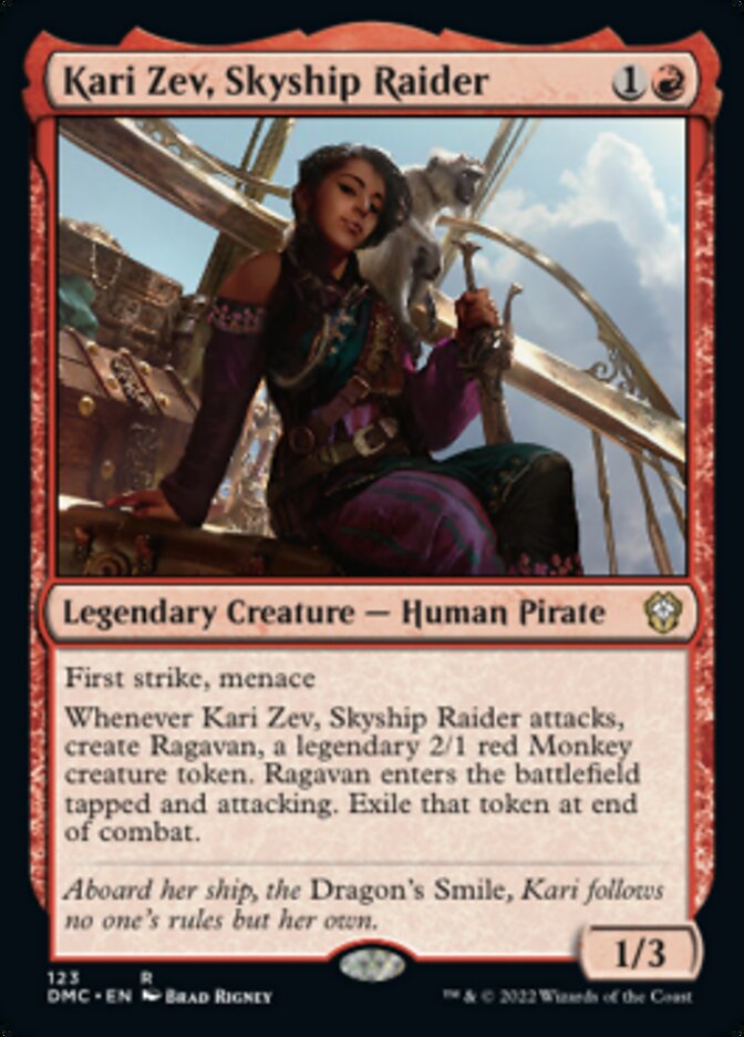 Kari Zev, Skyship Raider [Dominaria United Commander] | Eastridge Sports Cards & Games
