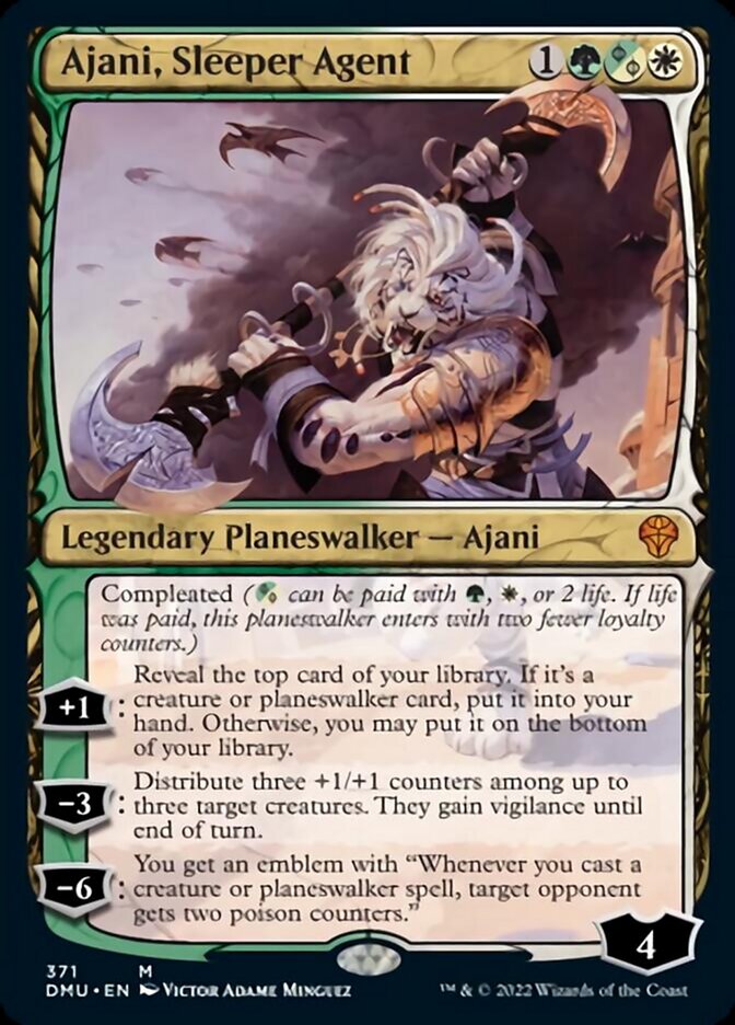 Ajani, Sleeper Agent (Showcase) [Dominaria United] | Eastridge Sports Cards & Games