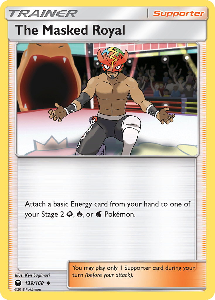 The Masked Royal (139/168) [Sun & Moon: Celestial Storm] | Eastridge Sports Cards & Games