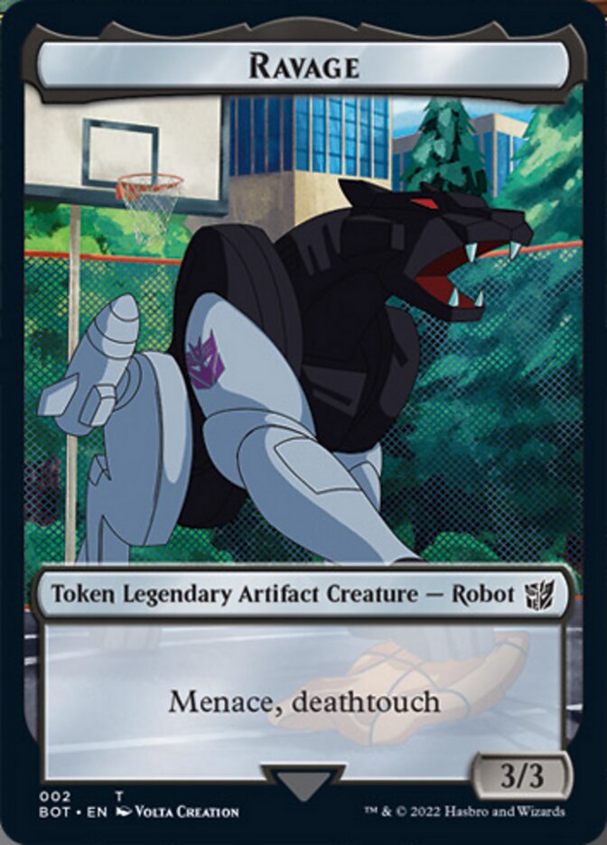 Powerstone // Ravage Double-Sided Token [The Brothers' War Tokens] | Eastridge Sports Cards & Games