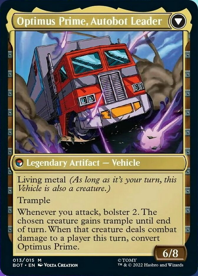 Optimus Prime, Hero // Optimus Prime, Autobot Leader [Universes Beyond: Transformers] | Eastridge Sports Cards & Games