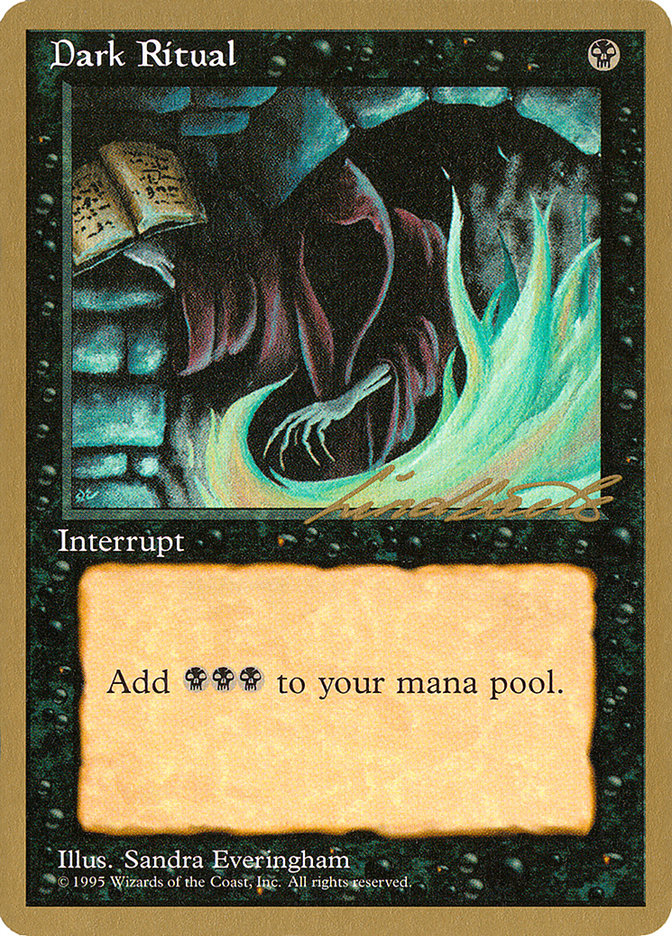 Dark Ritual (Leon Lindback) [Pro Tour Collector Set] | Eastridge Sports Cards & Games