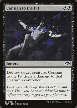 Consign to the Pit [Ravnica Allegiance] | Eastridge Sports Cards & Games