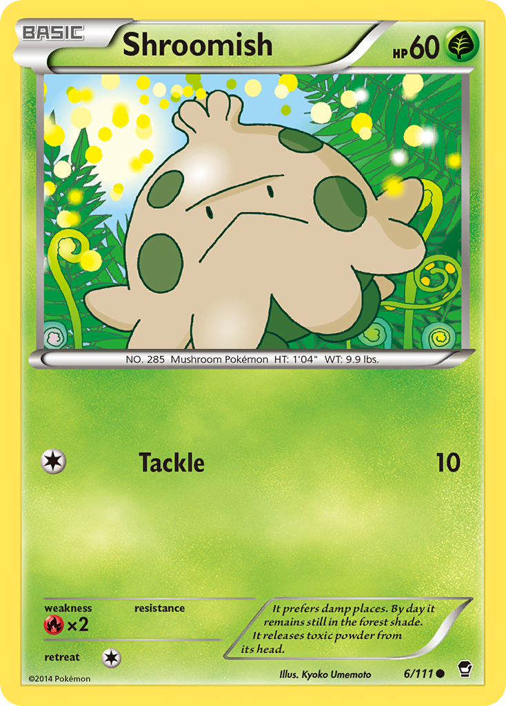 Shroomish (6/111) [XY: Furious Fists] | Eastridge Sports Cards & Games