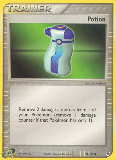 Potion (91/109) [EX: Ruby & Sapphire] | Eastridge Sports Cards & Games