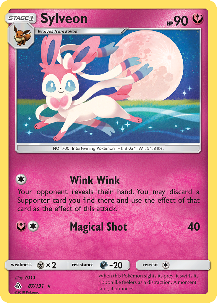 Sylveon (87/131) [Sun & Moon: Forbidden Light] | Eastridge Sports Cards & Games