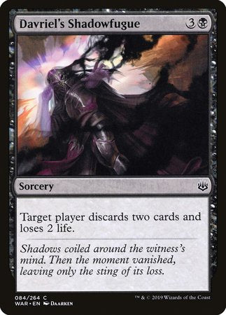 Davriel's Shadowfugue [War of the Spark] | Eastridge Sports Cards & Games