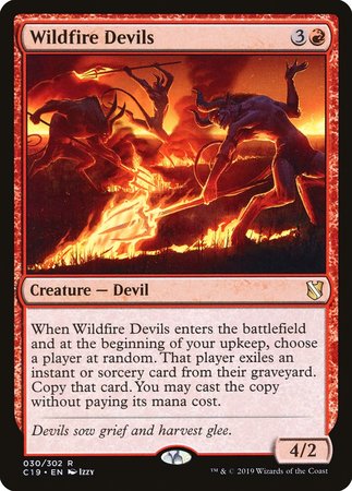 Wildfire Devils [Commander 2019] | Eastridge Sports Cards & Games