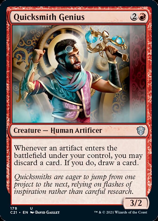 Quicksmith Genius [Commander 2021] | Eastridge Sports Cards & Games