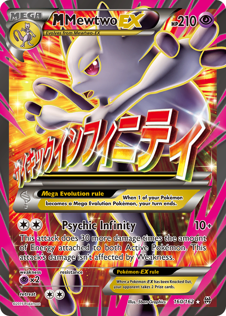 M Mewtwo EX (160/162) [XY: BREAKthrough] | Eastridge Sports Cards & Games