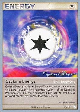 Cyclone Energy (94/100) (Happy Luck - Mychael Bryan) [World Championships 2010] | Eastridge Sports Cards & Games