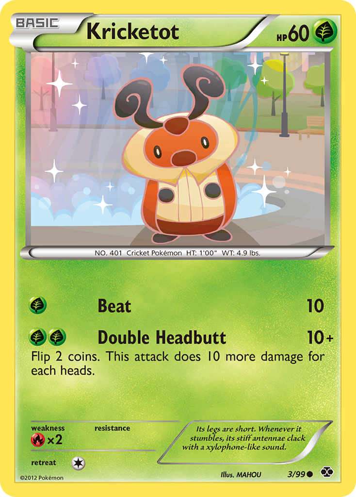 Kricketot (3/99) [Black & White: Next Destinies] | Eastridge Sports Cards & Games