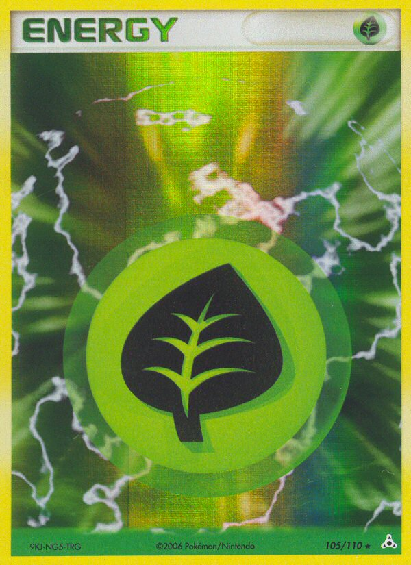 Grass Energy (105/110) [EX: Holon Phantoms] | Eastridge Sports Cards & Games