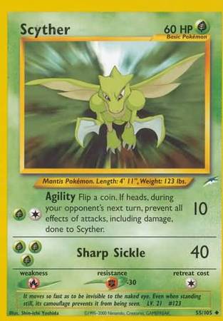 Scyther (55/105) [Neo Destiny Unlimited] | Eastridge Sports Cards & Games