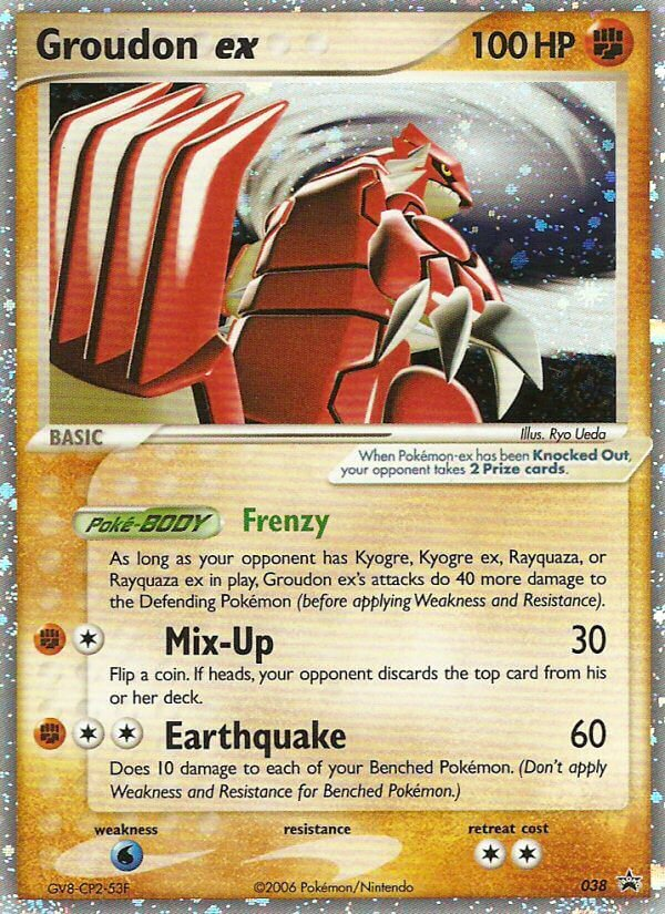 Groudon ex (038) [Nintendo: Black Star Promos] | Eastridge Sports Cards & Games