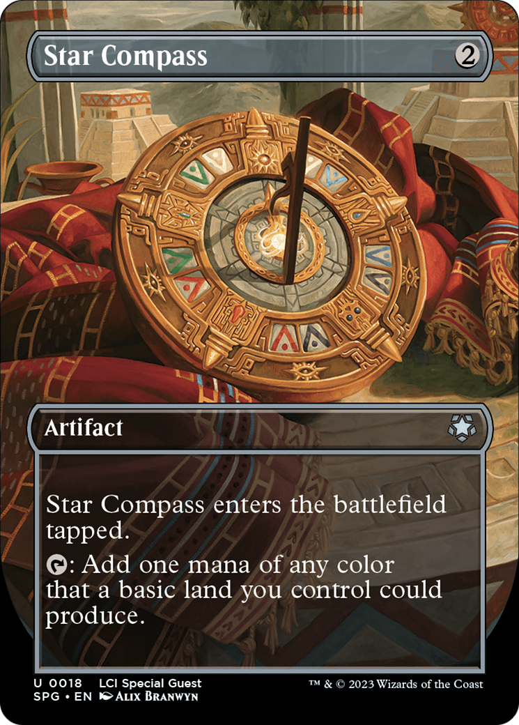 Star Compass (Borderless) [The Lost Caverns of Ixalan Special Guests] | Eastridge Sports Cards & Games