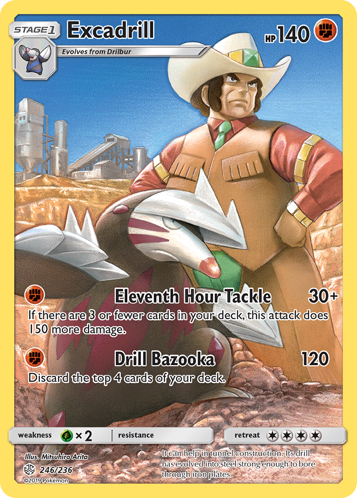 Excadrill (246/236) [Sun & Moon: Cosmic Eclipse] | Eastridge Sports Cards & Games