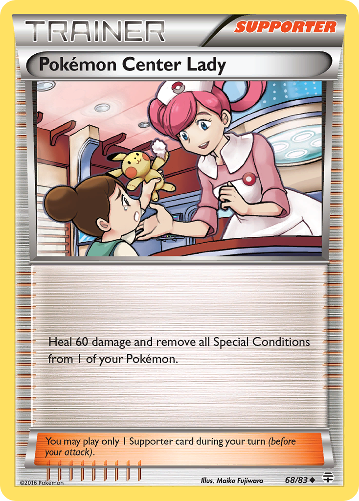 Pokemon Center Lady (68/83) [XY: Generations] | Eastridge Sports Cards & Games