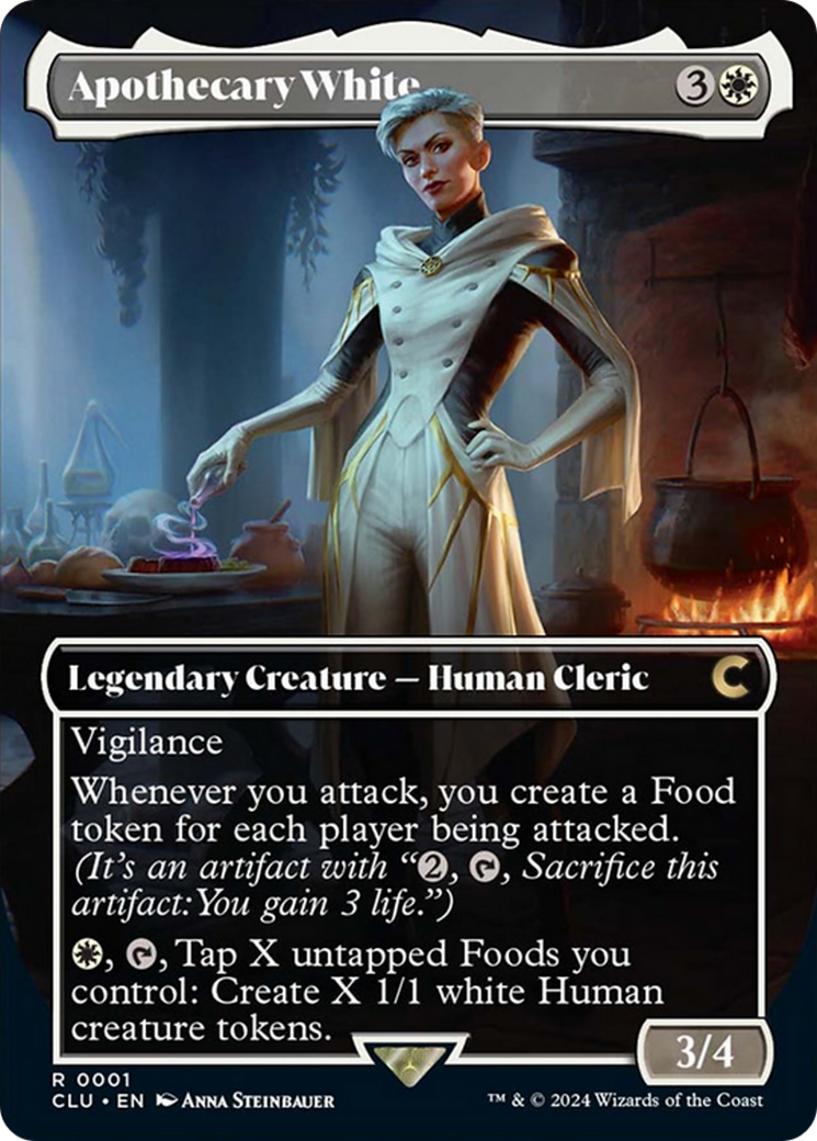 Apothecary White (Borderless) [Ravnica: Clue Edition] | Eastridge Sports Cards & Games
