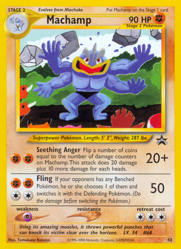 Machamp (43) [Wizards of the Coast: Black Star Promos] | Eastridge Sports Cards & Games