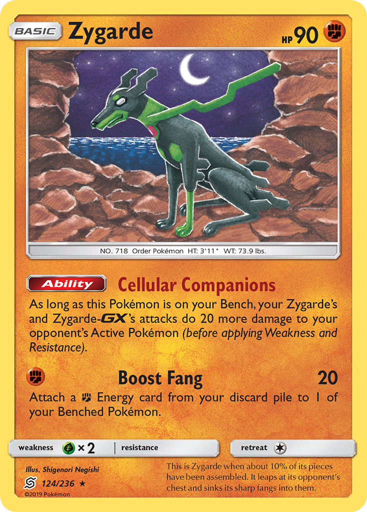 Zygarde (124/236) [Sun & Moon: Unified Minds] | Eastridge Sports Cards & Games