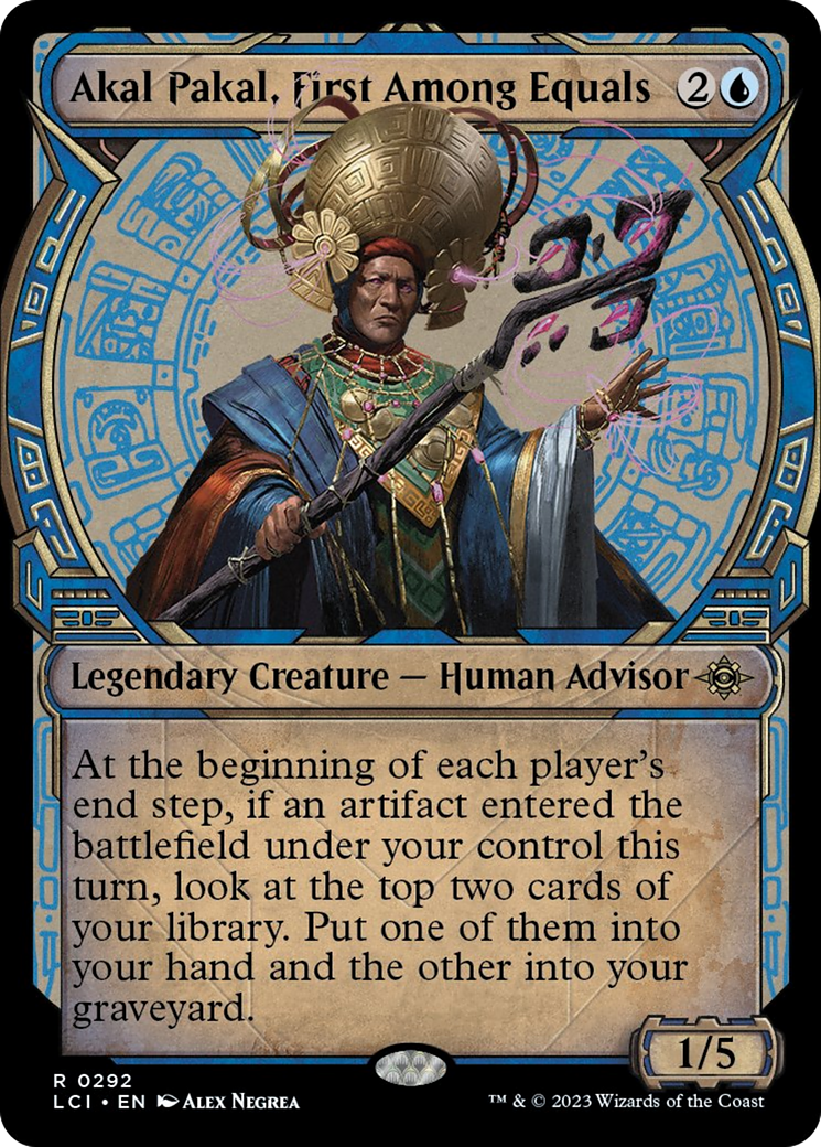 Akal Pakal, First Among Equals (Showcase) [The Lost Caverns of Ixalan] | Eastridge Sports Cards & Games