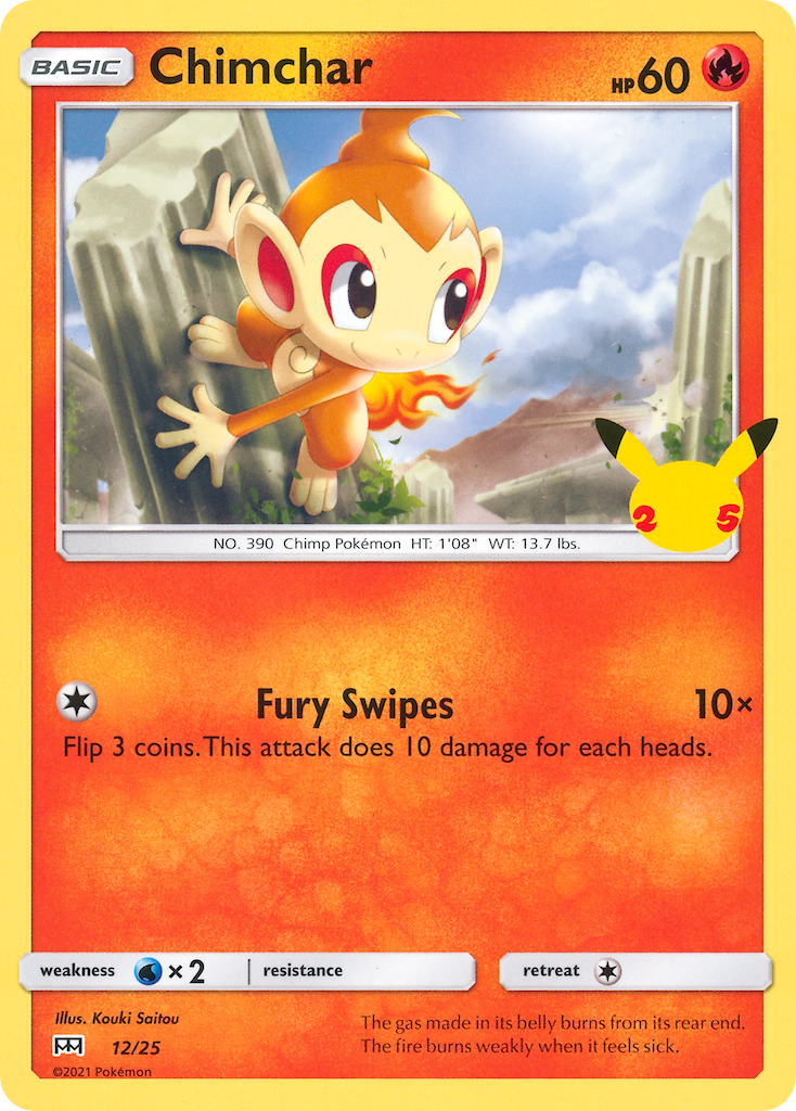 Chimchar (12/25) [McDonald's 25th Anniversary] | Eastridge Sports Cards & Games