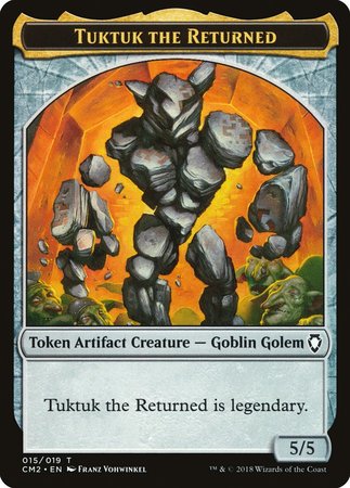 Tuktuk the Returned Token [Commander Anthology Volume II Tokens] | Eastridge Sports Cards & Games