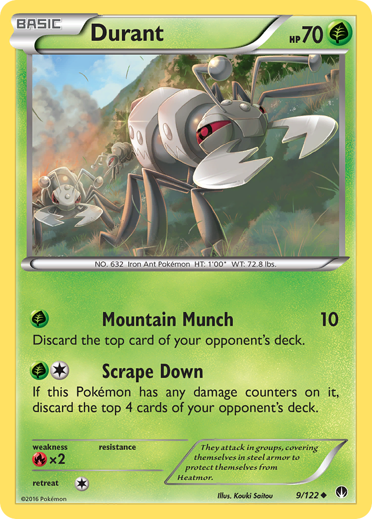 Durant (9/122) [XY: BREAKpoint] | Eastridge Sports Cards & Games