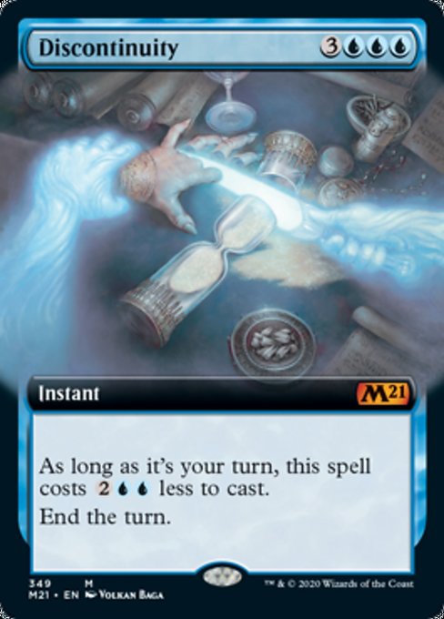 Discontinuity (Extended Art) [Core Set 2021] | Eastridge Sports Cards & Games