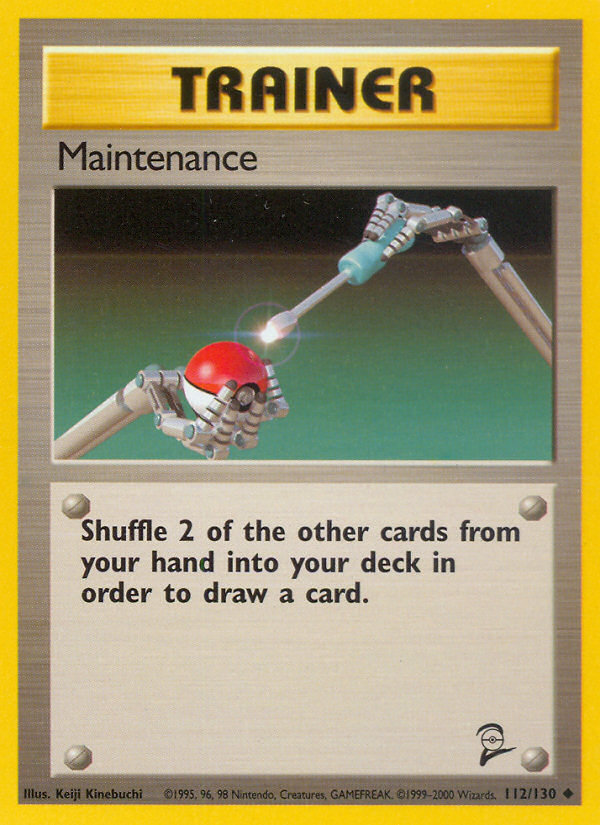 Maintenance (112/130) [Base Set 2] | Eastridge Sports Cards & Games