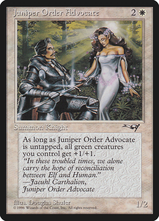 Juniper Order Advocate [Alliances] | Eastridge Sports Cards & Games