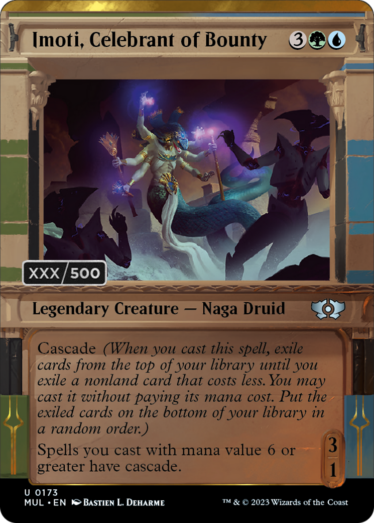 Imoti, Celebrant of Bounty (Serialized) [Multiverse Legends] | Eastridge Sports Cards & Games