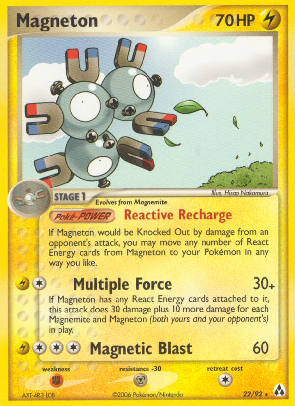 Magneton (22/92) [EX: Legend Maker] | Eastridge Sports Cards & Games