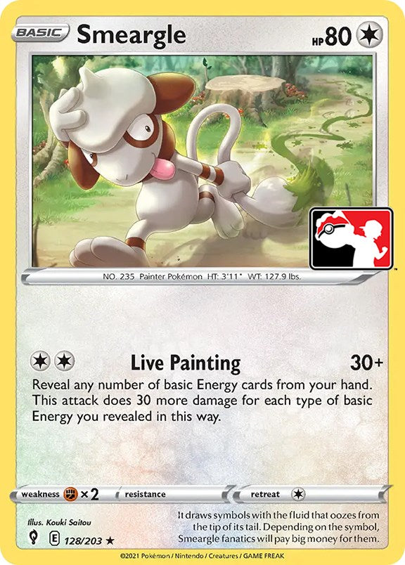 Smeargle (128/203) [Prize Pack Series One] | Eastridge Sports Cards & Games